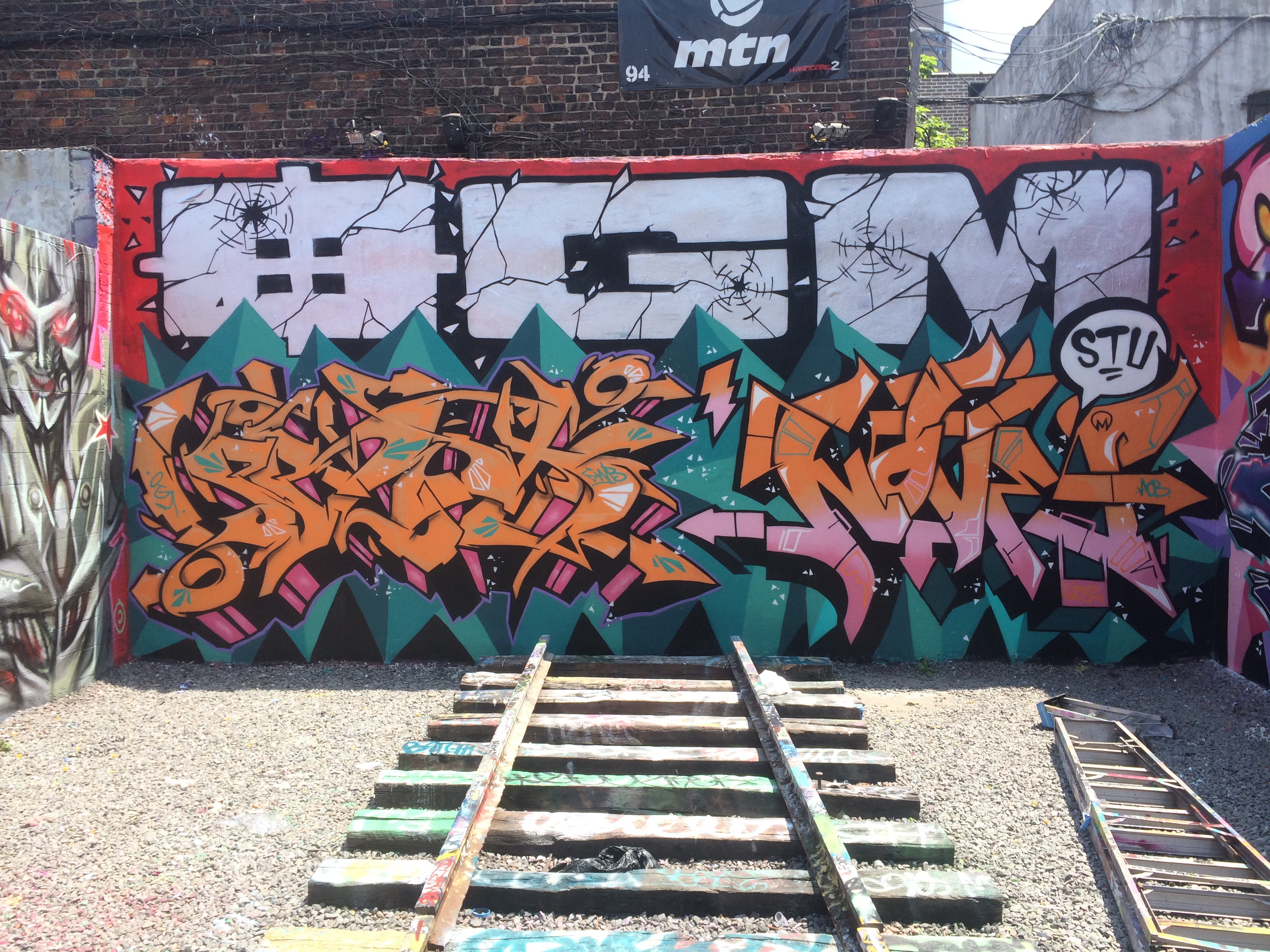 Prox x Nover Production, OGM Event at Tuff City, Bronx, NY.  2013.