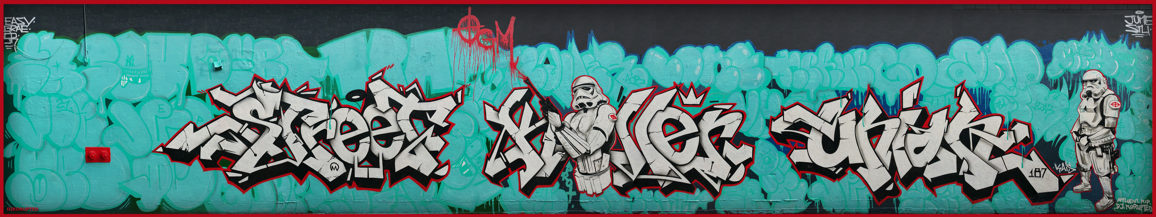 Stormtroopers Wall Production, Uptown NYC, 2014.