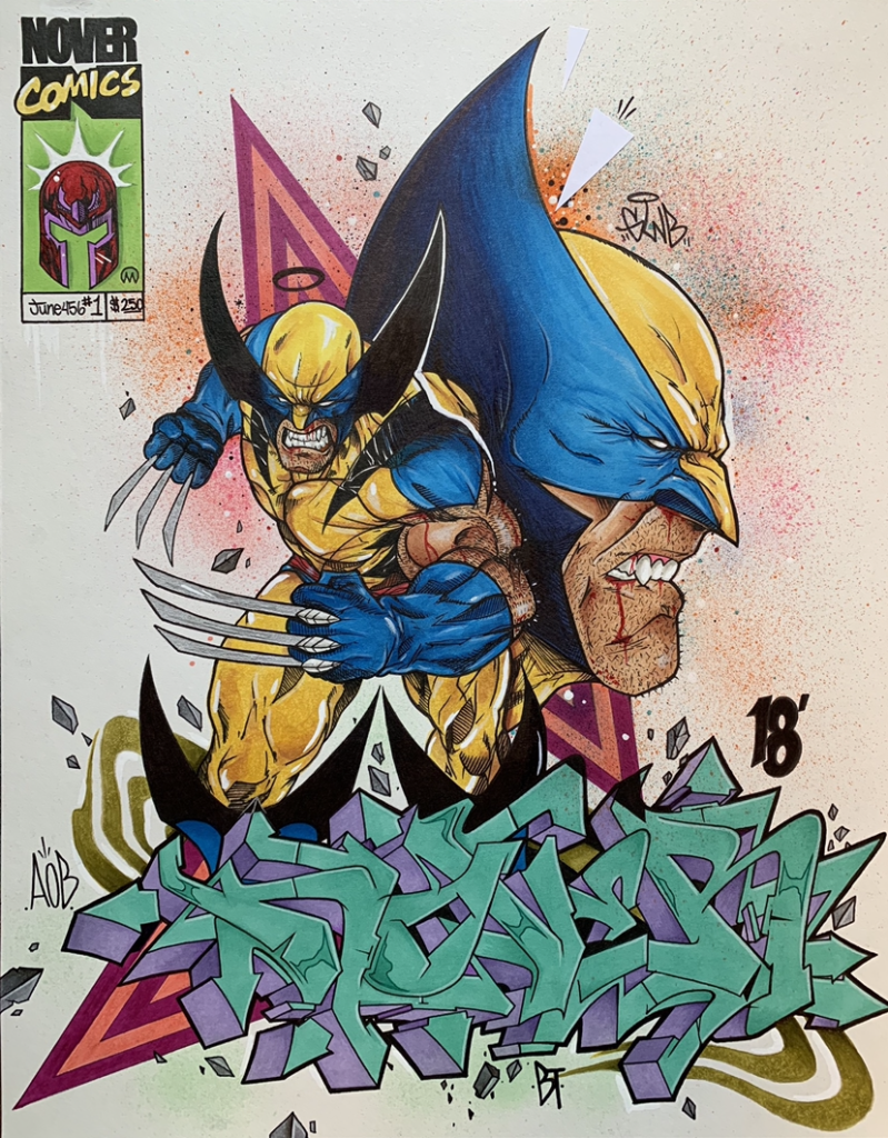 Wolverine x Nover Blackbook Art