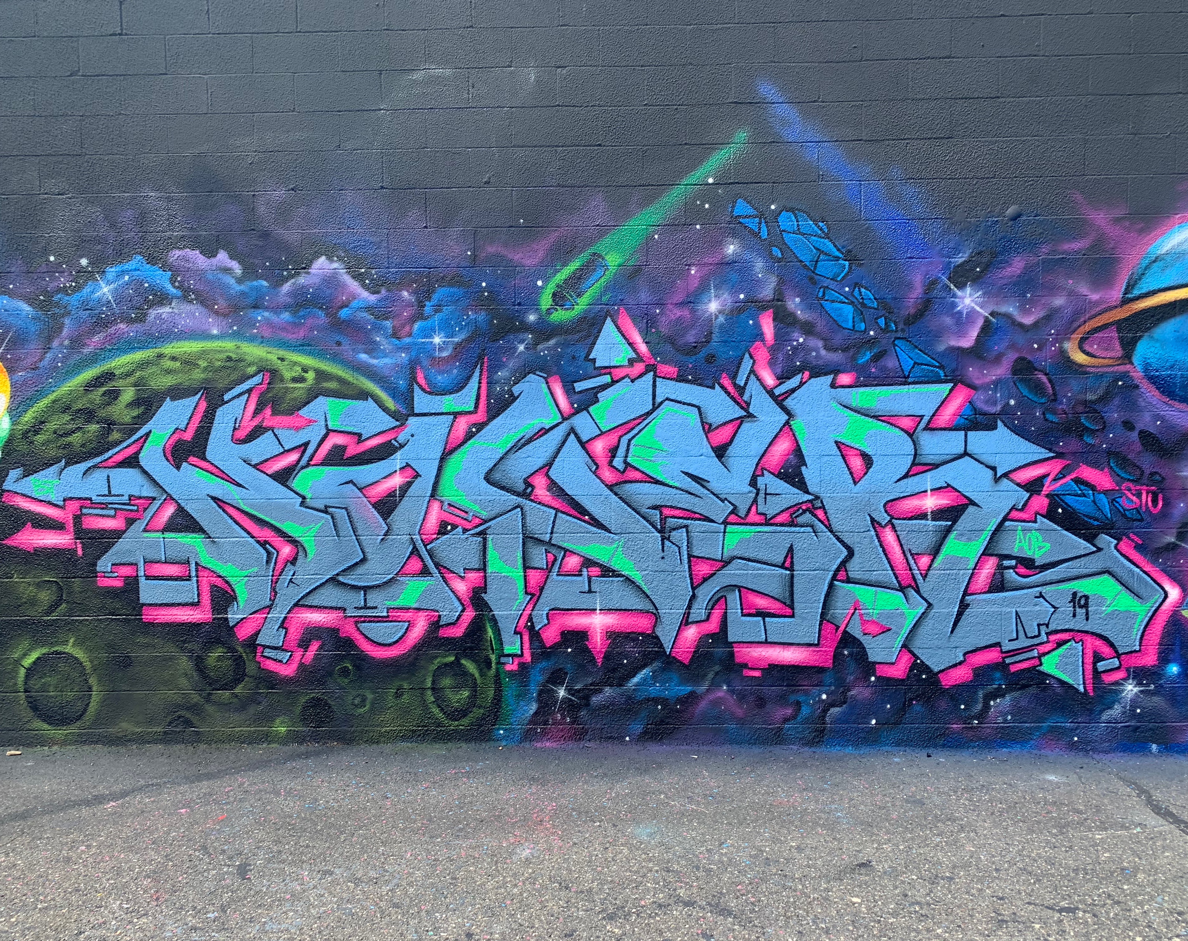 NOVER, BT Wall in Paterson, NJ. 2019.